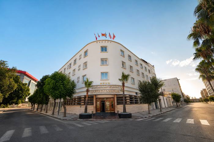 Entrée & Façade — Hôtel Mamora Kénitra